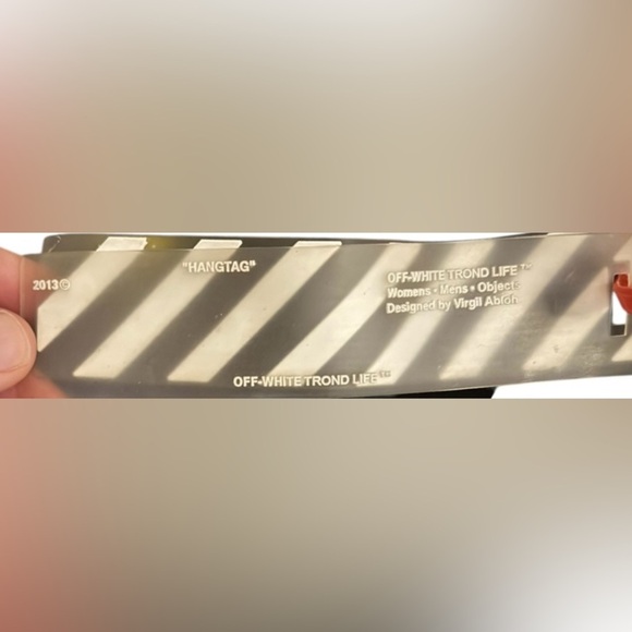 Off-White Seeing Things Hoodie Black Medium Diagonal Stripes Caravaggio Graphic - Picture 9 of 9